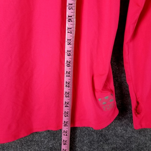 Victoria's Secret PINK Activewear Long Sleeve Shirt Running Mesh Back Size Small - Picture 6 of 8